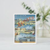 ヴィンテージ抗地中海の菌 ポストカード (スタンド正面)