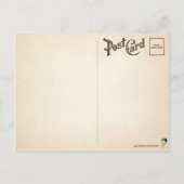 ヴィンテージ折り畳み入浴広告はがき ポストカード (裏面)