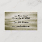 ヴィンテージ折織物 名刺 (裏面)