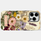 ヴィンテージ押し花束 Case-Mate iPhoneケース (裏面 (横))