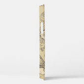 ヴィンテージ抽象芸術のシームレスなテーマ Case-Mate iPhoneケース (裏面 / 右)