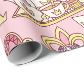 ヴィンテージ抽象芸術のシームレスなパターン。シンプルリトルP ラッピングペーパー (ロールコーナー)