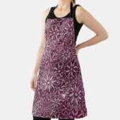 ヴィンテージ抽象芸術の背景マンダラスタイル。シール エプロン (インサイチュ)