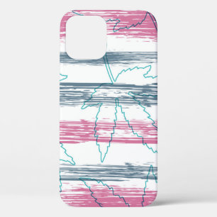 ヴィンテージ抽象芸術の背景ヴィンテージ自然 iPhone 12ケース