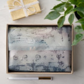 ヴィンテージ抽象芸術アート分離 薄葉紙 (ギフト)