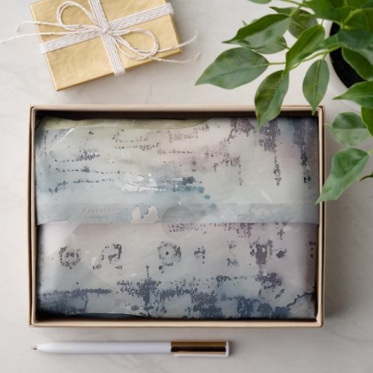 ヴィンテージ抽象芸術アート分離 薄葉紙 (ギフト)