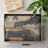 ヴィンテージ抽象芸術グランジの分離 薄葉紙 (ギフト)