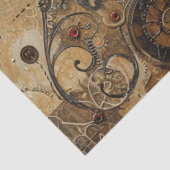 ヴィンテージ抽象芸術グランジの分離 薄葉紙 (詳細)