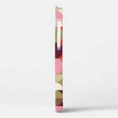 ヴィンテージ抽象芸術シームレス幾何学模様 Case-Mate iPhoneケース (裏面 / 左)