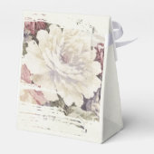 ヴィンテージ抽象芸術バラ織物 フェイバーボックス (裏面サイド)