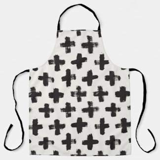 ヴィンテージ抽象芸術ブラシストロークの背景 エプロン