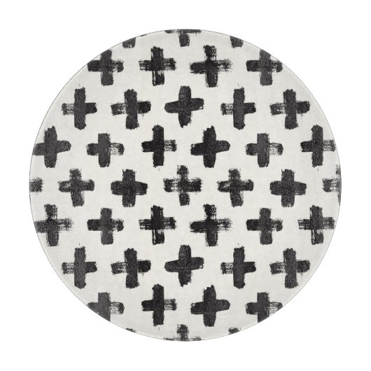 ヴィンテージ抽象芸術ブラシストロークの背景 カッティングボード (正面)