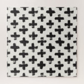 ヴィンテージ抽象芸術ブラシストロークの背景 ジグソーパズル (横)