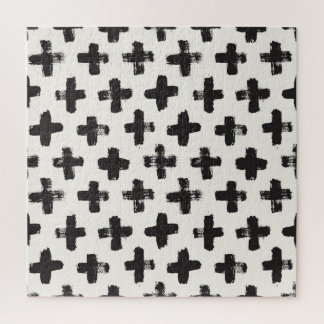 ヴィンテージ抽象芸術ブラシストロークの背景 ジグソーパズル