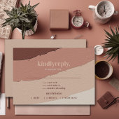 ヴィンテージ抽象芸術ミニマルな地音 出欠カード