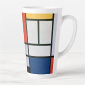 ヴィンテージ抽象芸術合成バイピートモンドリアン カフェラテマグ (右)