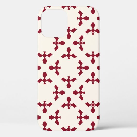ヴィンテージ抽象芸術幾何学模様船乗り Case-Mate iPhoneケース (裏面)