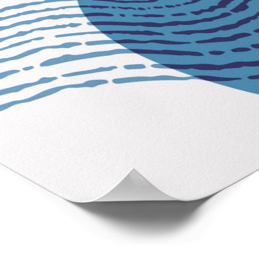 ヴィンテージ抽象芸術幾何学的およびブラシ形状のシームレス ポスター (角)