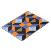 ヴィンテージ抽象芸術背景 ノートブック (左側)