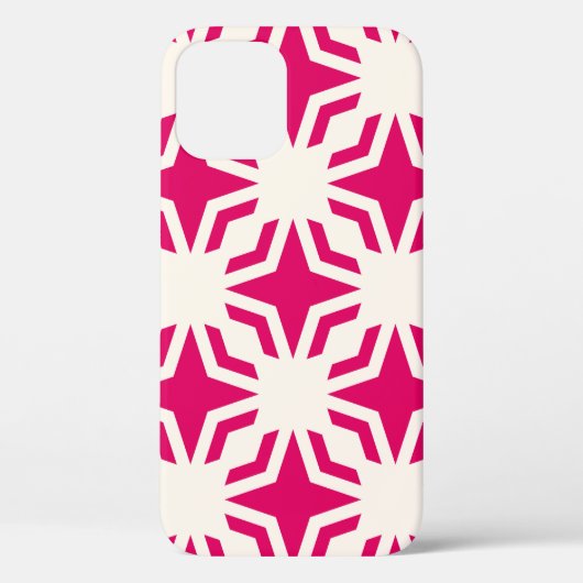 ヴィンテージ抽象芸術装飾幾何学的シームレスパット Case-Mate iPhoneケース (裏面)