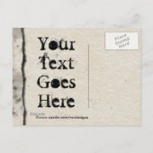 ヴィンテージ招待されましたはがき インビテーションポストカード (裏面)