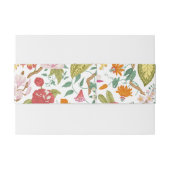 ヴィンテージ招待状用帯 招待状ベリーバンド (裏面例)