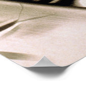 ヴィンテージ指揮者巨大な口ひげレトロポスター ポスター (角)