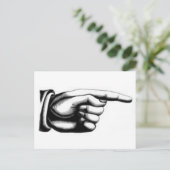 ヴィンテージ指 ポストカード (スタンド正面)