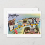 ヴィンテージ挨拶バーモント ポストカード (正面/裏面)