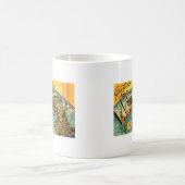 ヴィンテージ挨拶 コーヒーマグカップ (中央)