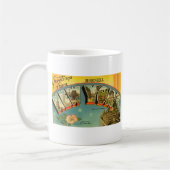 ヴィンテージ挨拶 コーヒーマグカップ (左)