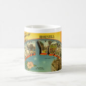 ヴィンテージ挨拶 コーヒーマグカップ (中央)