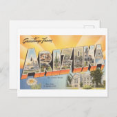 ヴィンテージ挨拶 ポストカード (正面/裏面)