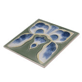 ヴィンテージ探しアールヌーボーセラミックタイルG/B タイル (側面)