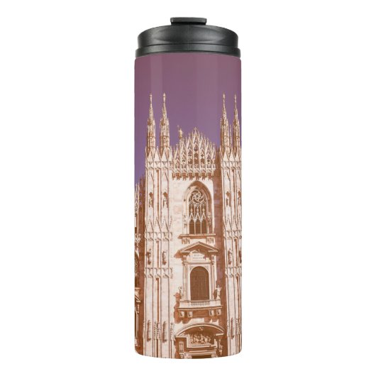 ヴィンテージ探しミラノ大聖堂アカドゥオモディミラノ タンブラー (正面)