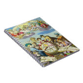 ヴィンテージ探検家とアンティークグローブマップ, 1542 ノートブック (右側)