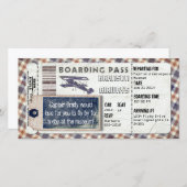 ヴィンテージ搭乗券 (正面/裏面)