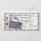 ヴィンテージ搭乗券2 (正面)