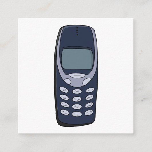 ヴィンテージ携帯電話 エンクロージャーカード (正面)