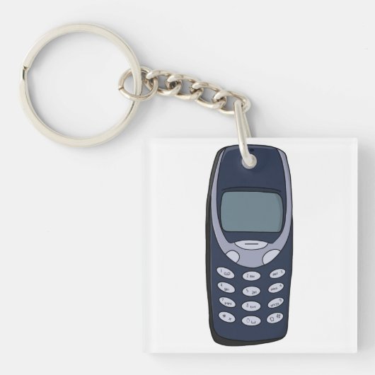 ヴィンテージ携帯電話 キーホルダー (正面)