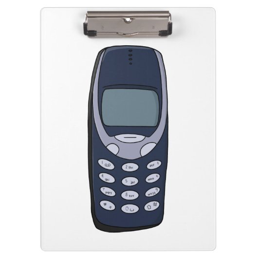ヴィンテージ携帯電話 クリップボード (正面)