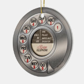 ヴィンテージ携帯電話 セラミックオーナメント (左)