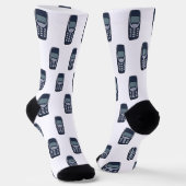 ヴィンテージ携帯電話 ソックス (傾斜あり)