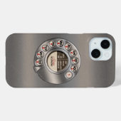 ヴィンテージ携帯電話 Case-Mate iPhoneケース (裏面 (横))