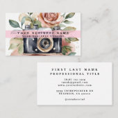 ヴィンテージ撮影カメラ 名刺 (正面/裏面)