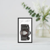 ヴィンテージ撮影シグネチャーカメラ 名刺 (スタンド正面)