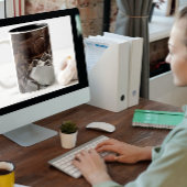 ヴィンテージ撮影機器サンタモニカ埠頭 ツートーンマグカップ