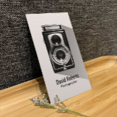 ヴィンテージ撮影者カメラ撮影 名刺