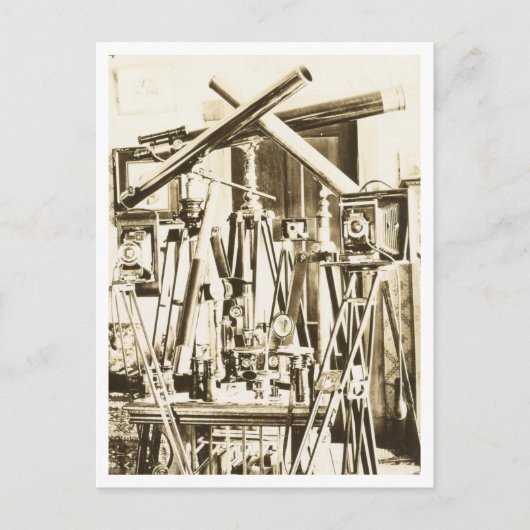 ヴィンテージ撮影装置 ポストカード (正面)