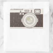 ヴィンテージ撮影 長方形シール (バッグ)